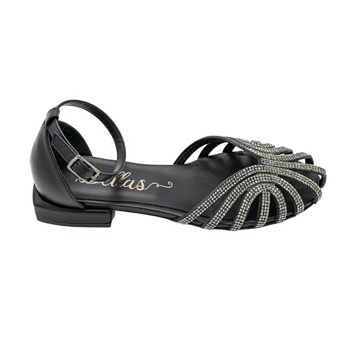 Sandals Glitter Black