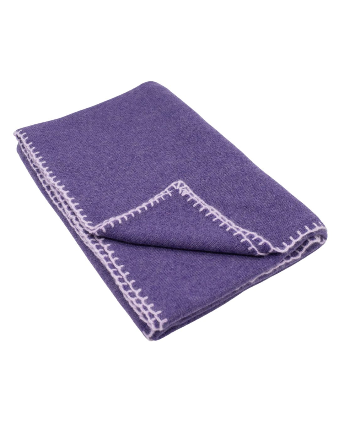 Cashmere Schal Loganberry - Sheer Lilac