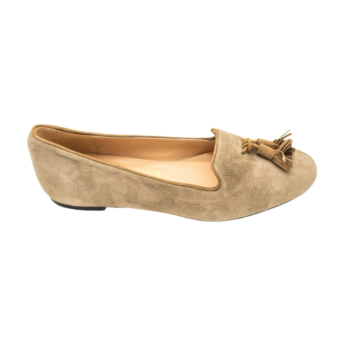 Taupe - Marrone Tasselloafer Klassik