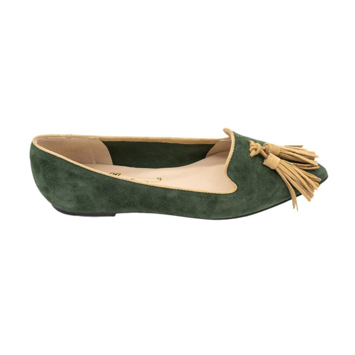 Verde - Legno Pointy (Long Tassel)