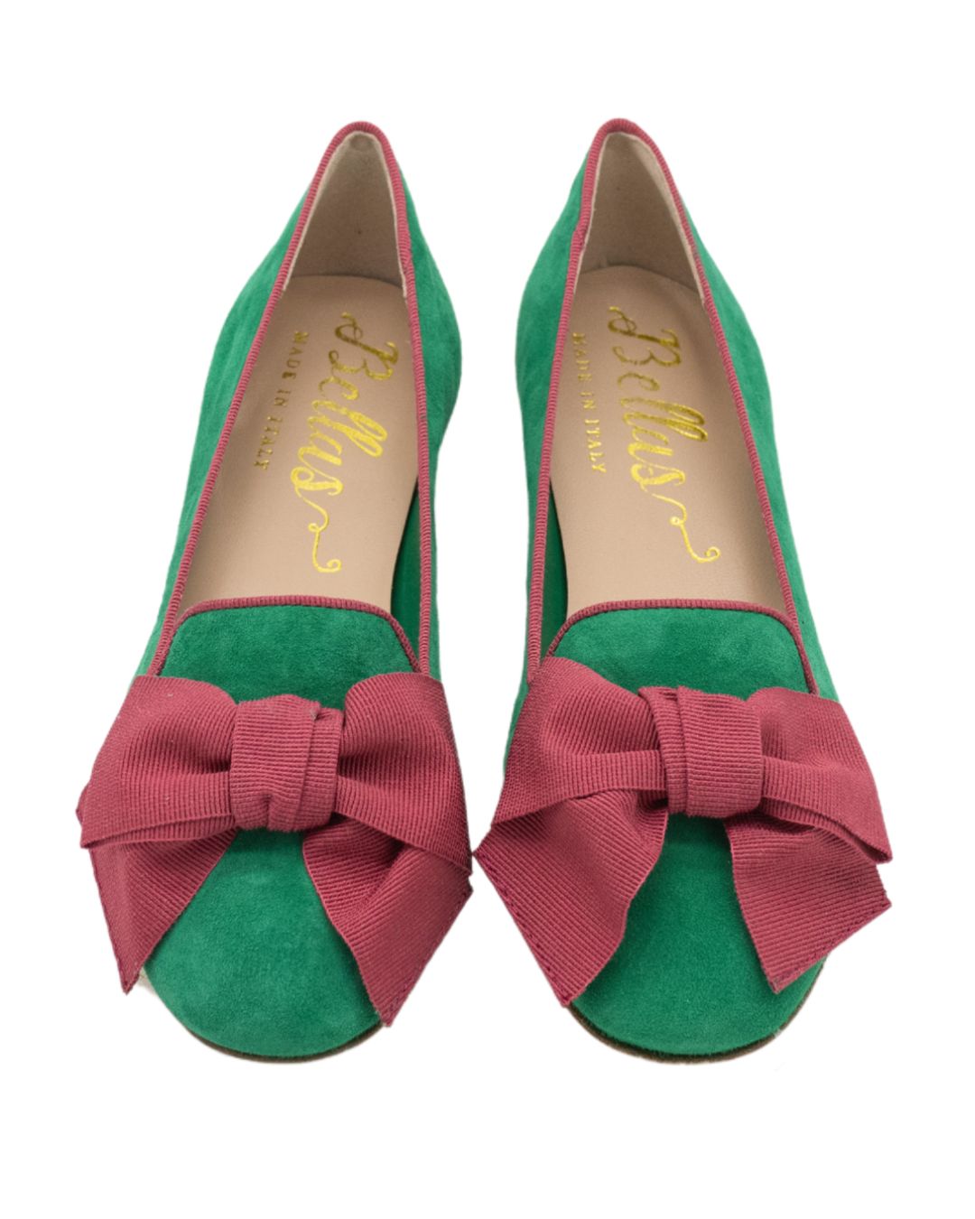 Verde Estivo-Barolo bow loafer