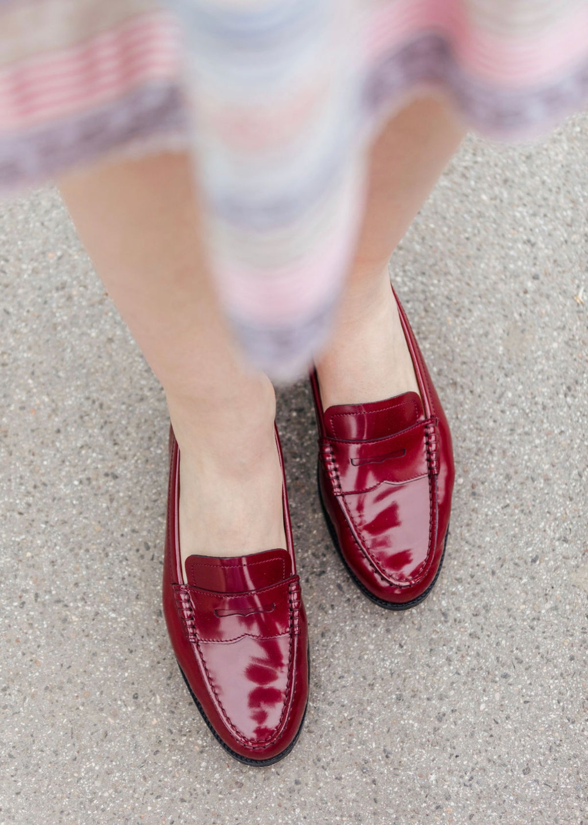 Ascot Bordo Penny Loafer