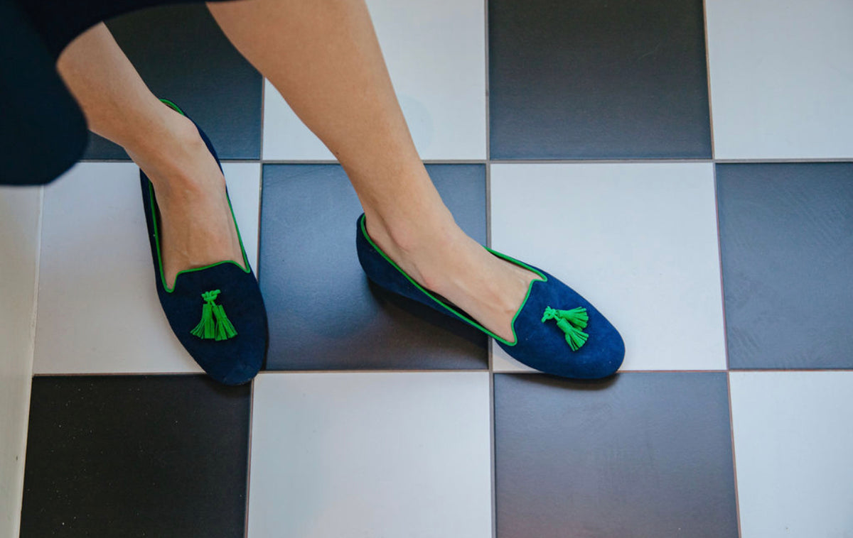 Inchiostro - Bandiera Tassel Loafer Classic