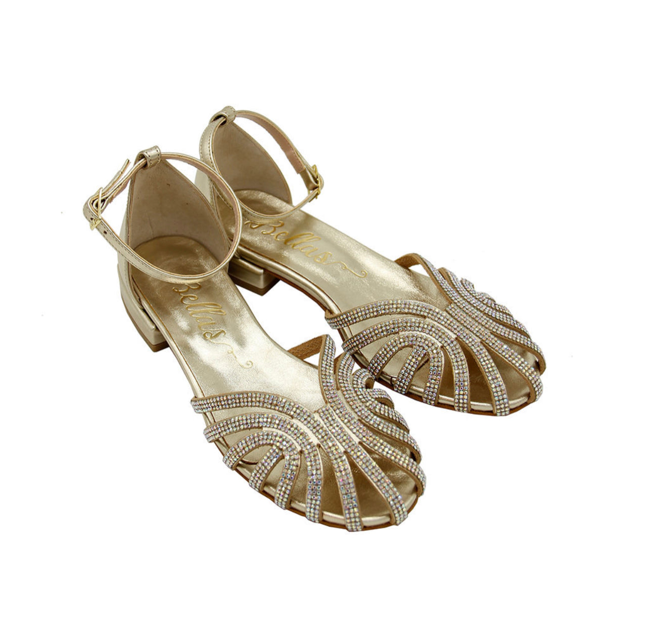 Sandals Glitter Gold
