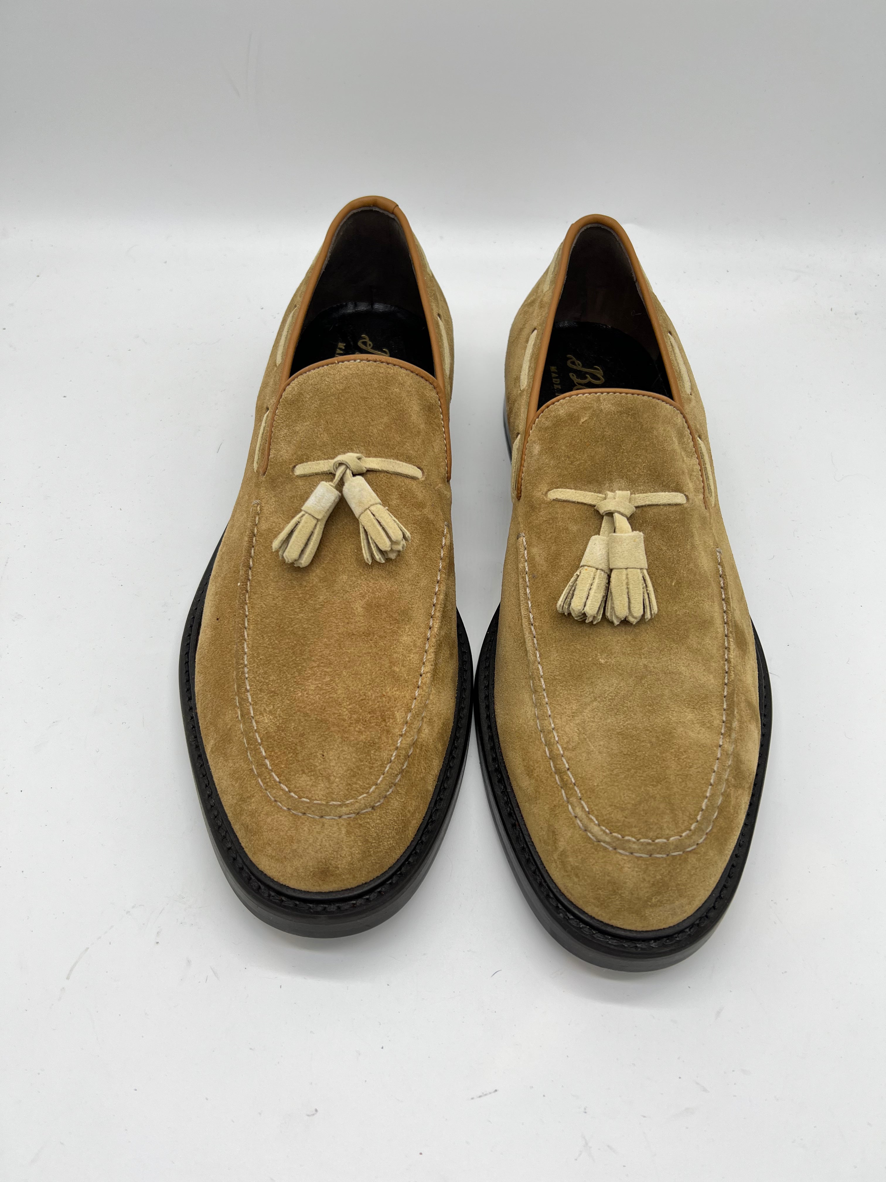 MUSTERSCHUH Herren Taupe-Cuoio