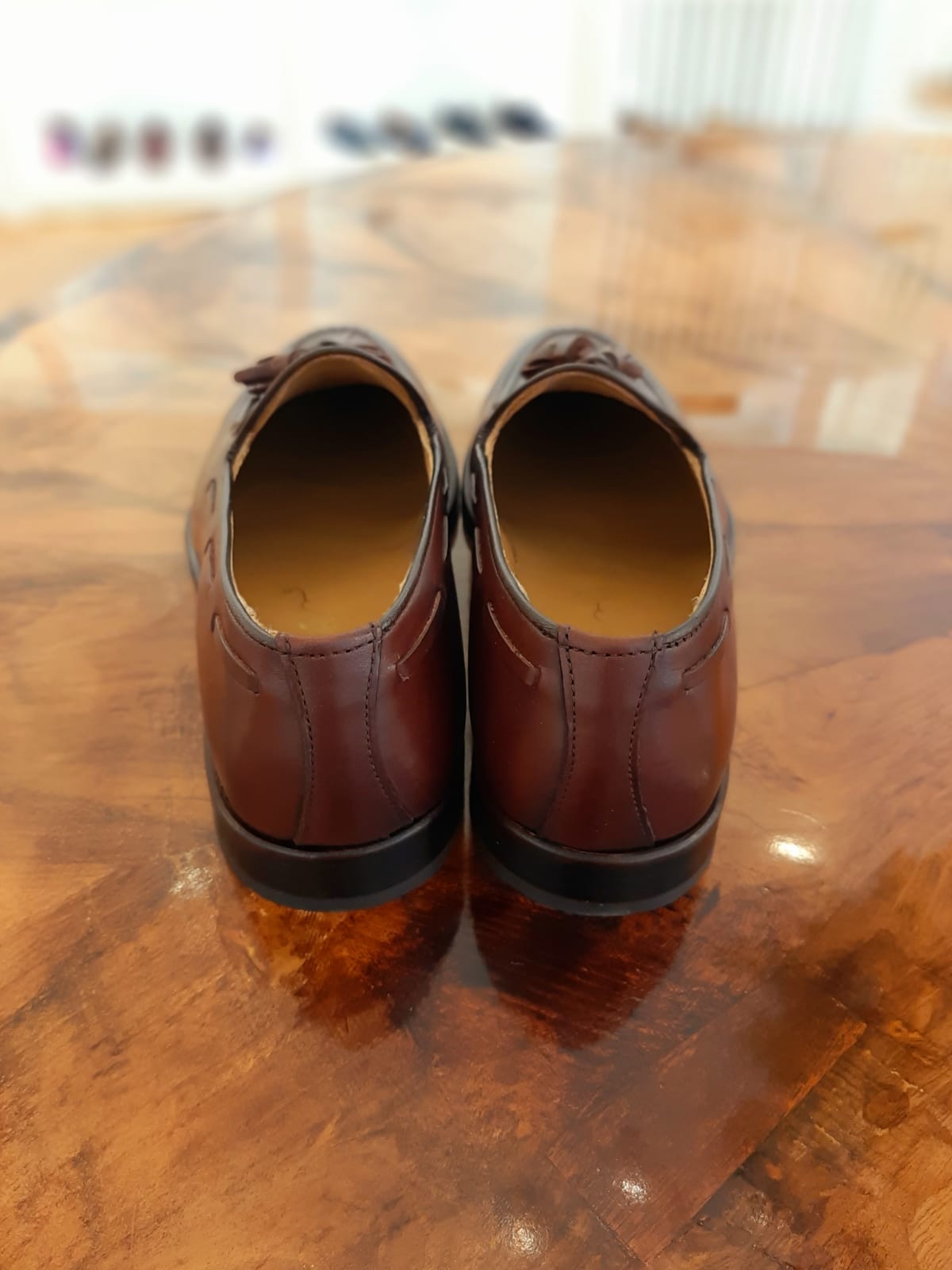 Herren Tasselloafer Bordo