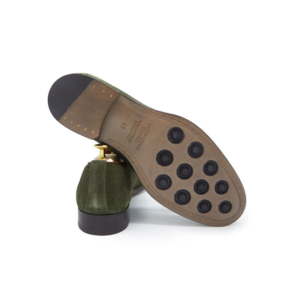 Herren Tasselloafer Army Tabacco